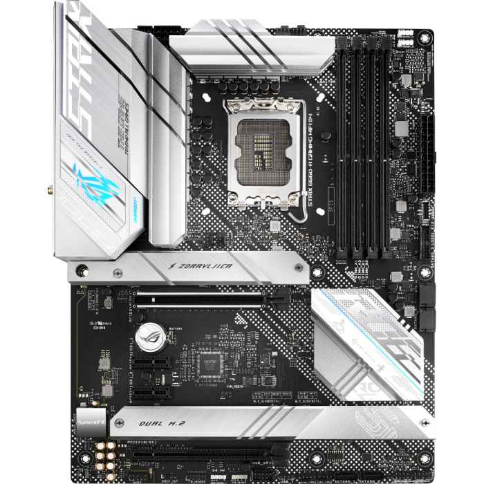 Motherboard ASUS ROG STRIX B660-A GAMING WIFI D4, LGA 1700 ATX, 4x DDR4, WiFi 6, 3x M.2, Aura Sync RGB