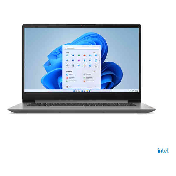 LENOVO Laptop IdeaPad 3 17IAU7 17.3 FHD IPS/i5-1235U/8GB/512GB/ Intel Iris Xe Graphics/Win 11 Home S/2Y CAR/Arctic Grey
