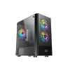 Corsair Carbide Series SPEC-OMEGA RGB Mid-Tower Tempered Glass Gaming Case, Black, EAN:0843591065412